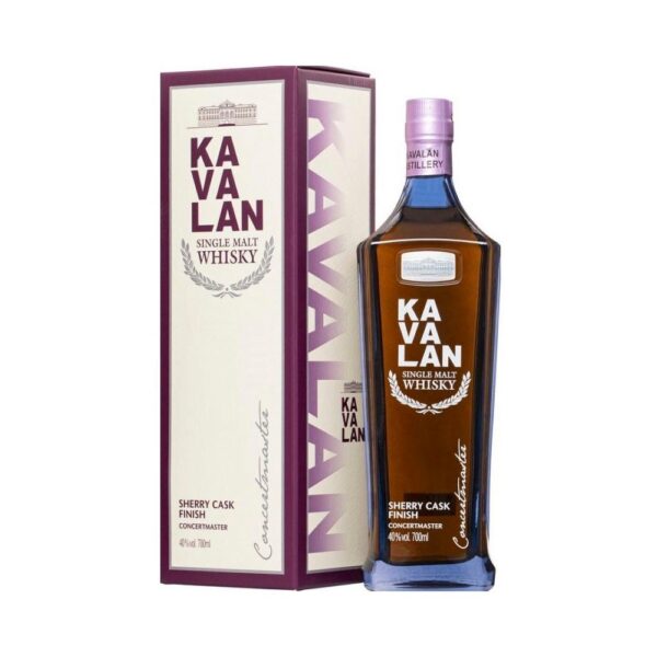 WHISKY KAVALAN CONCERTMASTER SHERRY FINISH 40% 700 ml